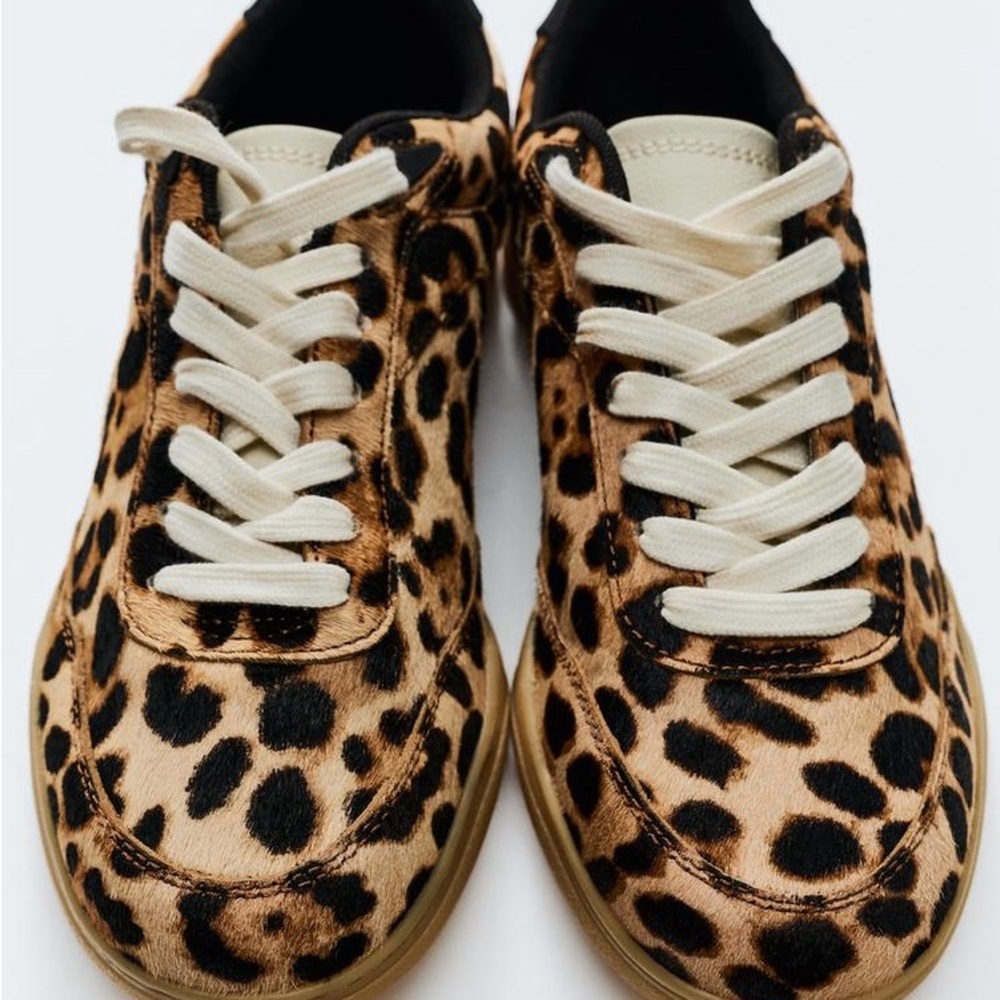 Sold out Zara Leopard sneakers